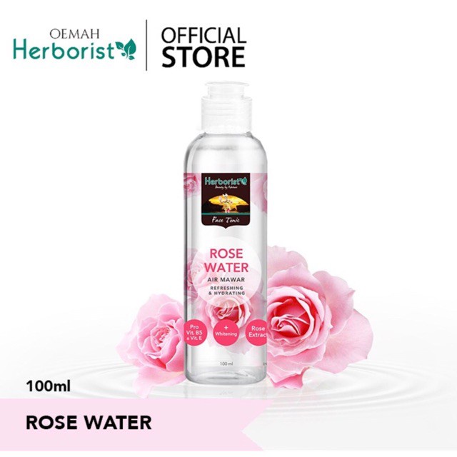 HERBORIST ROSE WATER AIR MAWAR - 100ML