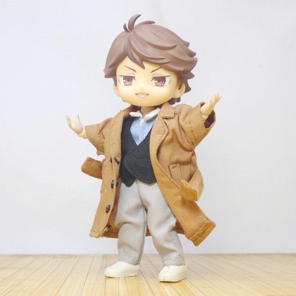 Baju Nendoroid / YMY / Obitsu11 (Oikawa's Dazai Suit)