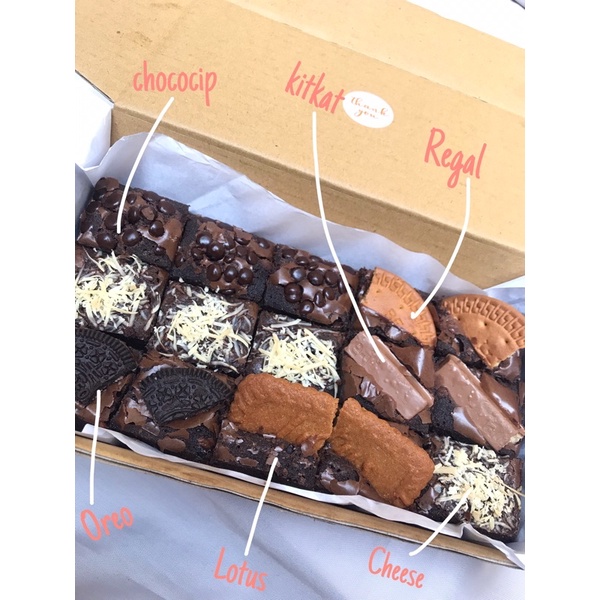 

Fudgy Brownies Original 20x10