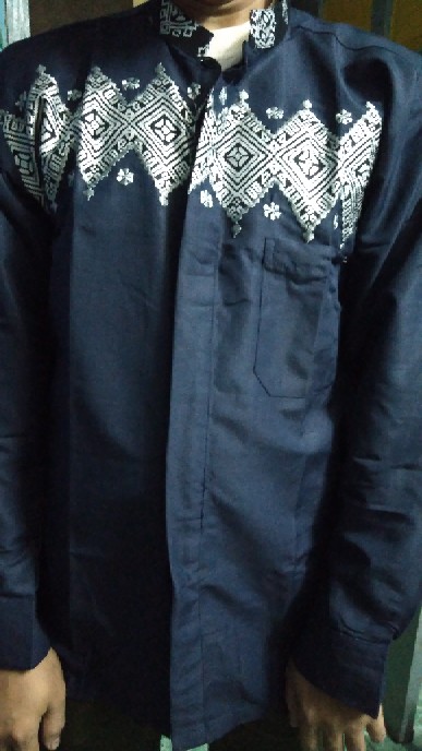 New Arrival Distro Batik Pria Bordir Sogan Hrb026 Batikaf Notoarto Batik Ipnu-ippnu Hem Pria Bel