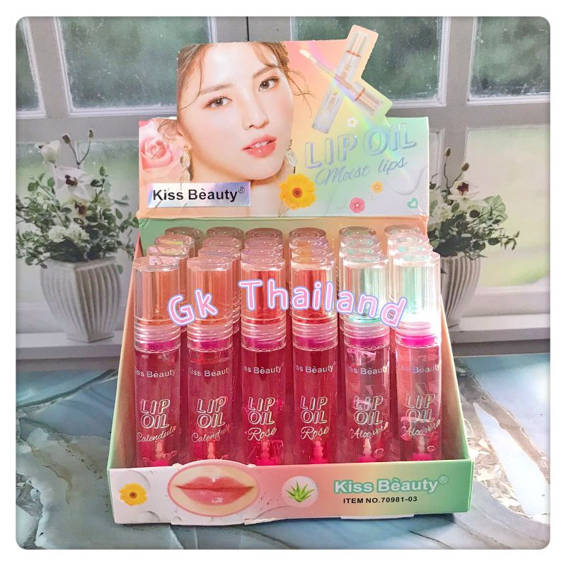 [ECER] LIP OIL MOIST LIPS KISS BEAUTY NO. 70981