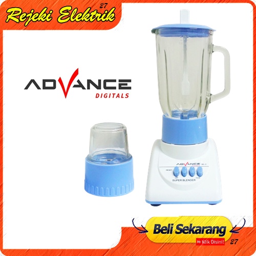 Advance BL-2 Blender Kaca Kapasitas 1.2 Liter-kuat dan super kencang