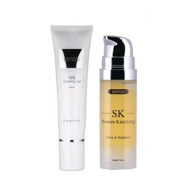 ERTOS PAKET GLOWING KINCLONG 2 IN 1 (SERUM KINCLONG + GG GLOWING)