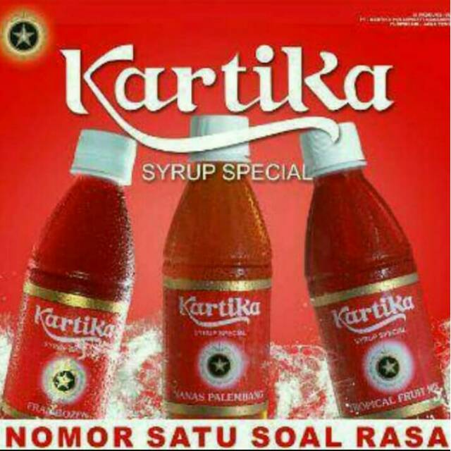 

Sirup / Syrup Kartika Botol Plastik 400 ml