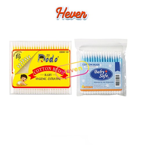 Dodo Cotton Bud Baby Kemasan Refill isi 50s / 100s / Baby Safe Cotton