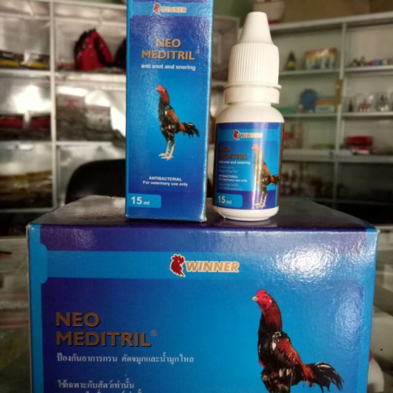 Neo meditril / obat ayam sakit / obat snot / obat ngorok