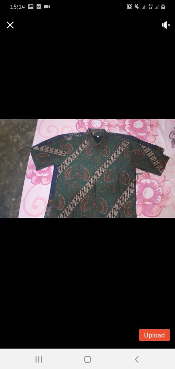 Batik Parikesit Kemeja Batik Pria Lengan Pendek By Aljaya Batik