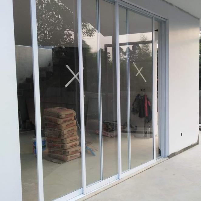 Pintu Geser Aluminium, Sliding Door Aluminium Kaca