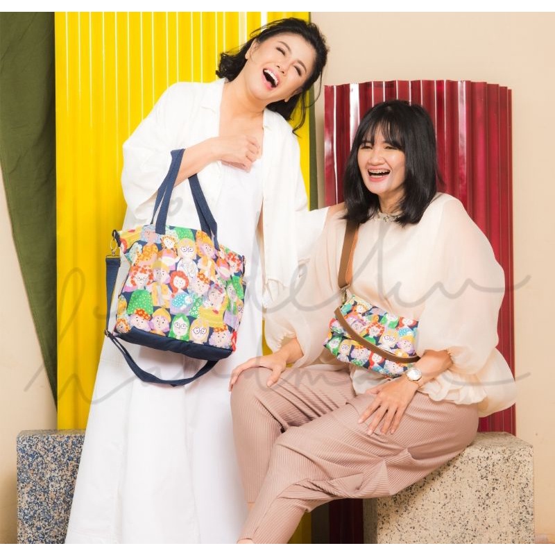 MAMITOKO X IDEKUHANDMADE TOTE BAG SLING BAG IDEKU HANDMADE X MAMITOKO TAS WANITA