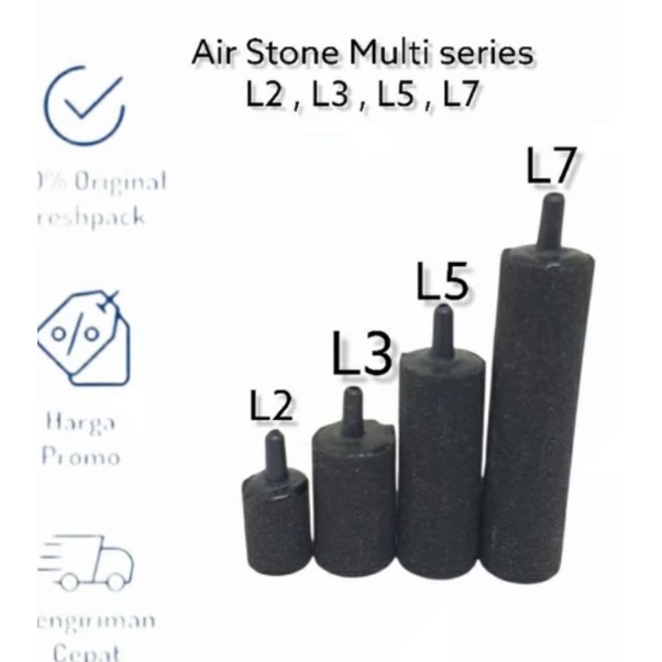 AIR STONE - BATU AERATOR - BATU GELEMBUNG MULTI L2 L3 L5 L7
