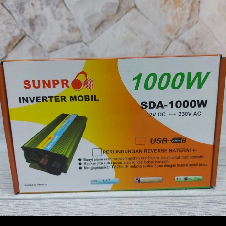 power inverter sunpro 1000W-inverter mobil 1000W 12v-24vSDA-1000W