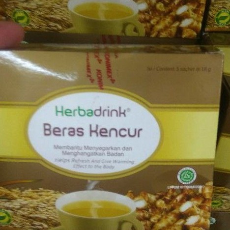 

Herbadrink Beras Kencur 18gr