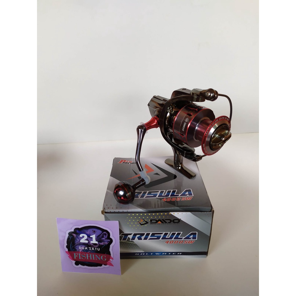 Alat Pancing Laut Reel Rell Daido Trisula SW 4000 Gulungan Ril Rel