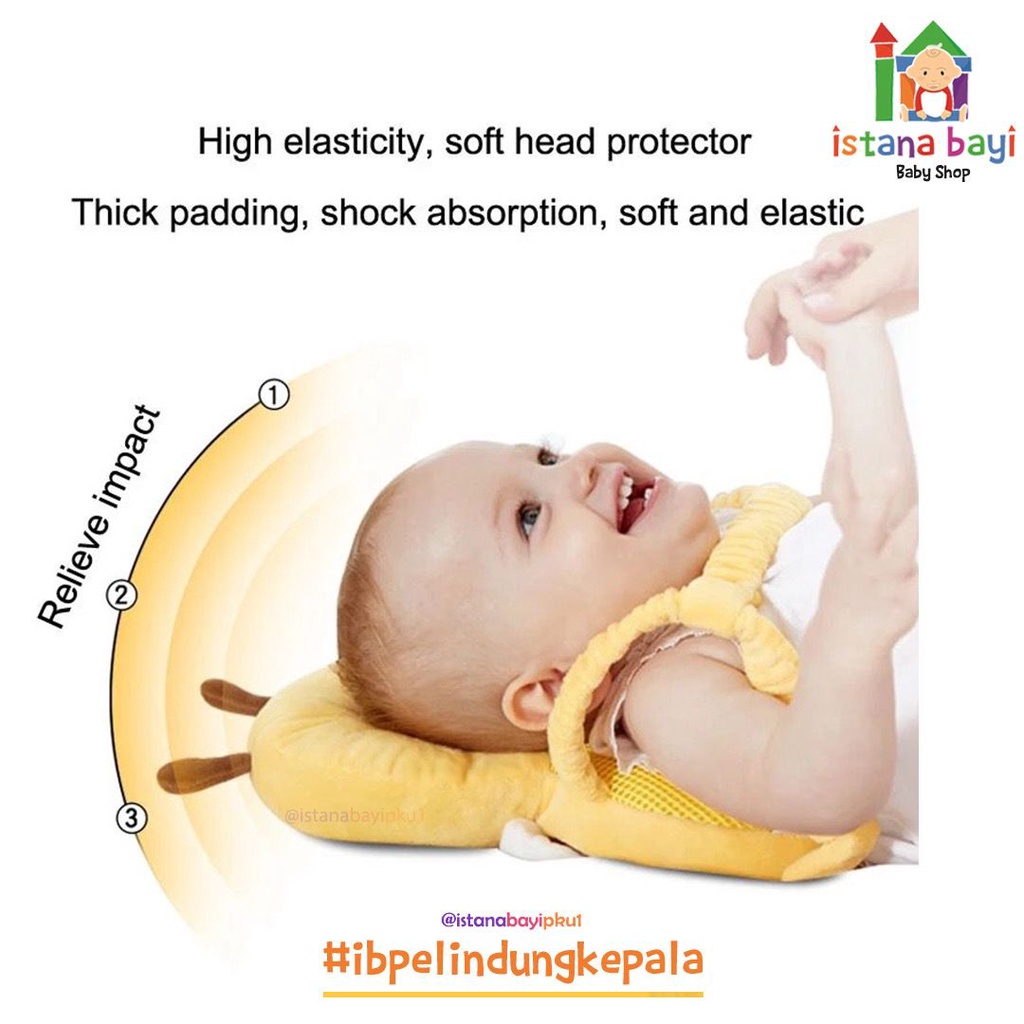 Carterlove Pelindung Kepala Bayi Model Ransel / Baby head Protector