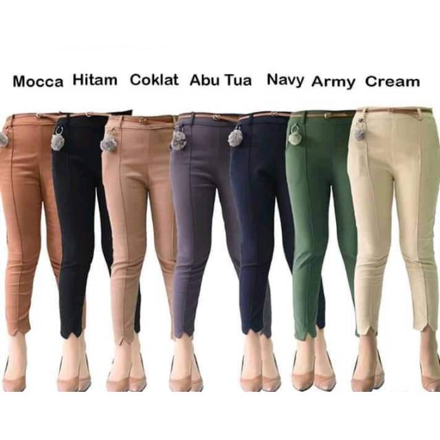 Baggy Pants SKY MODE / Celana Wanita Baggypants