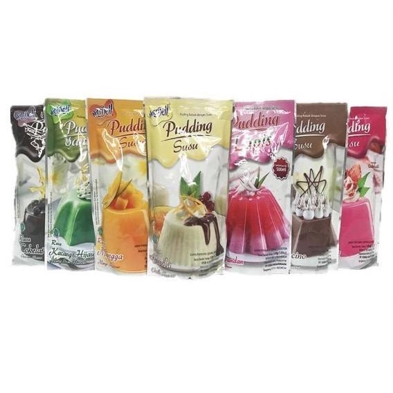 

Nutrijell Pudding KOMPLIT Kode 1449