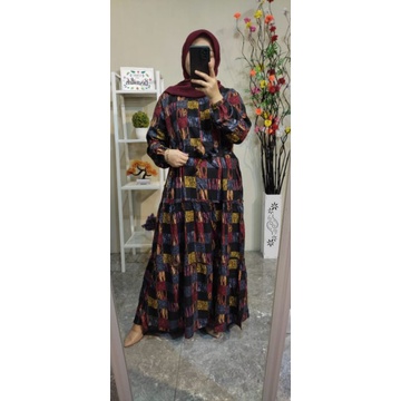 RAYON DRESS MOTIF TERBARU