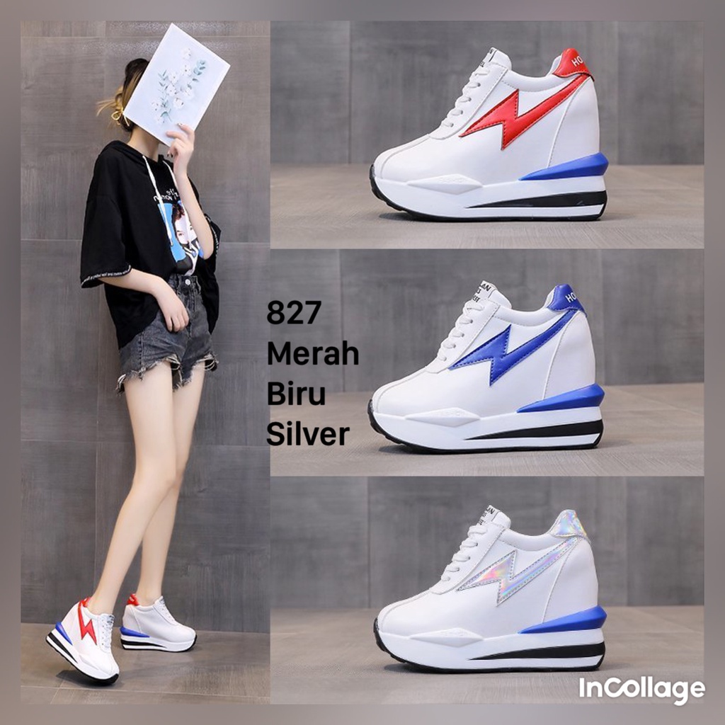 SEPATU WEDGES KOREA IMPOR 827