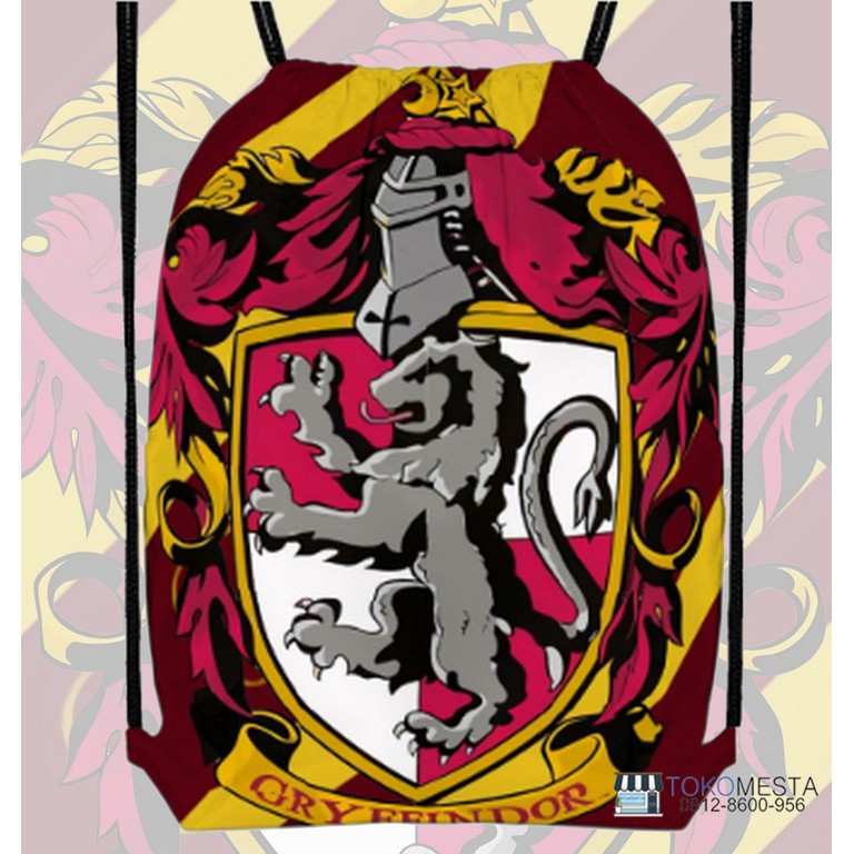 Drawstring Bag Harry Potter Crest [Pre-Order]