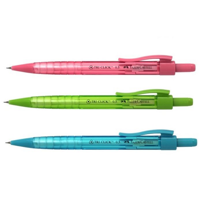 

PENSIL MEKANIK TRI CLICK BOX FABER-CASTEL 13620012WY