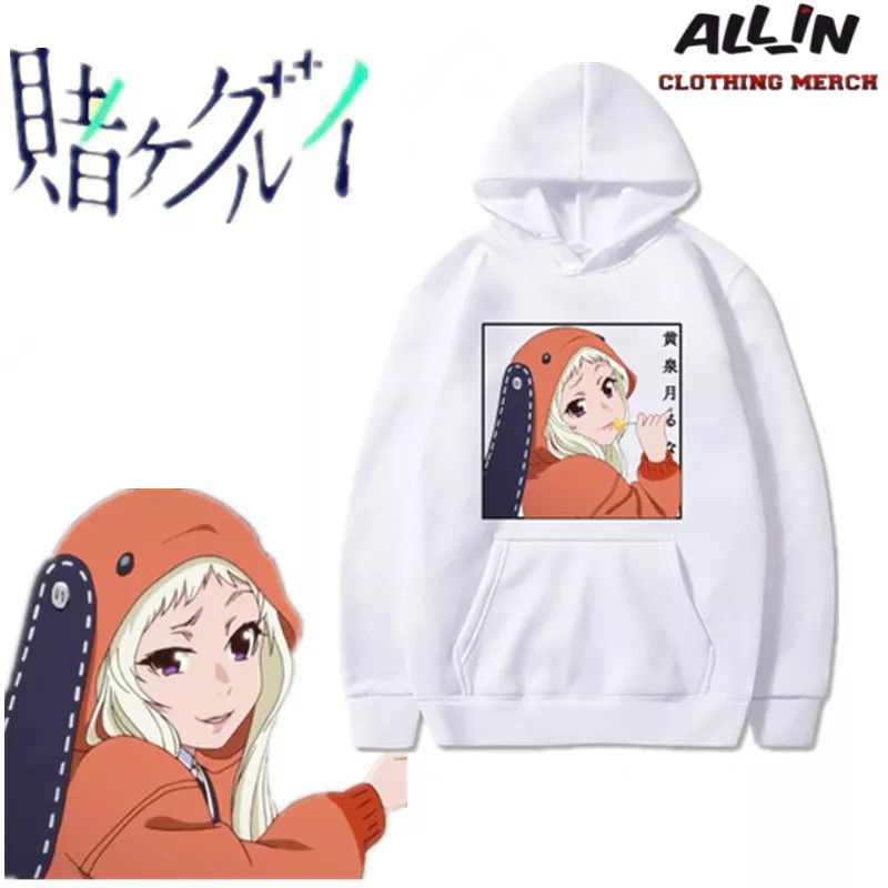 HOODIE ANIME KAKEGURUI RUNA FULL COLOUR SABLON