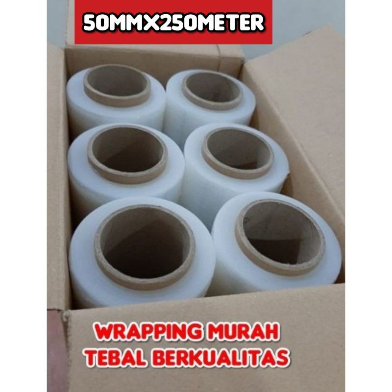 

Plastik Wrap-wrapping barang 50cm x 250m