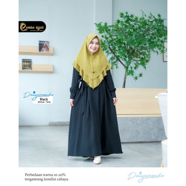 DAIYAMONDO DRESS BY EMKA HIJAB