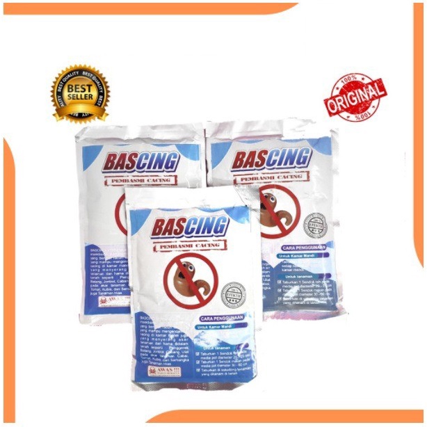 (NCS) BASCING SACHET Racun Pembasmi cacing kecoa lipan kaki seribu