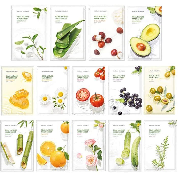Nature Republic Real Nature Mask Sheet (Masker Nature Republic)