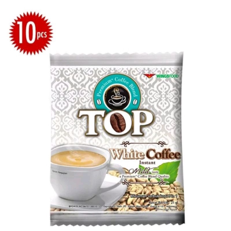 

TOP WHITE COFFEE 21gr x 10pcs