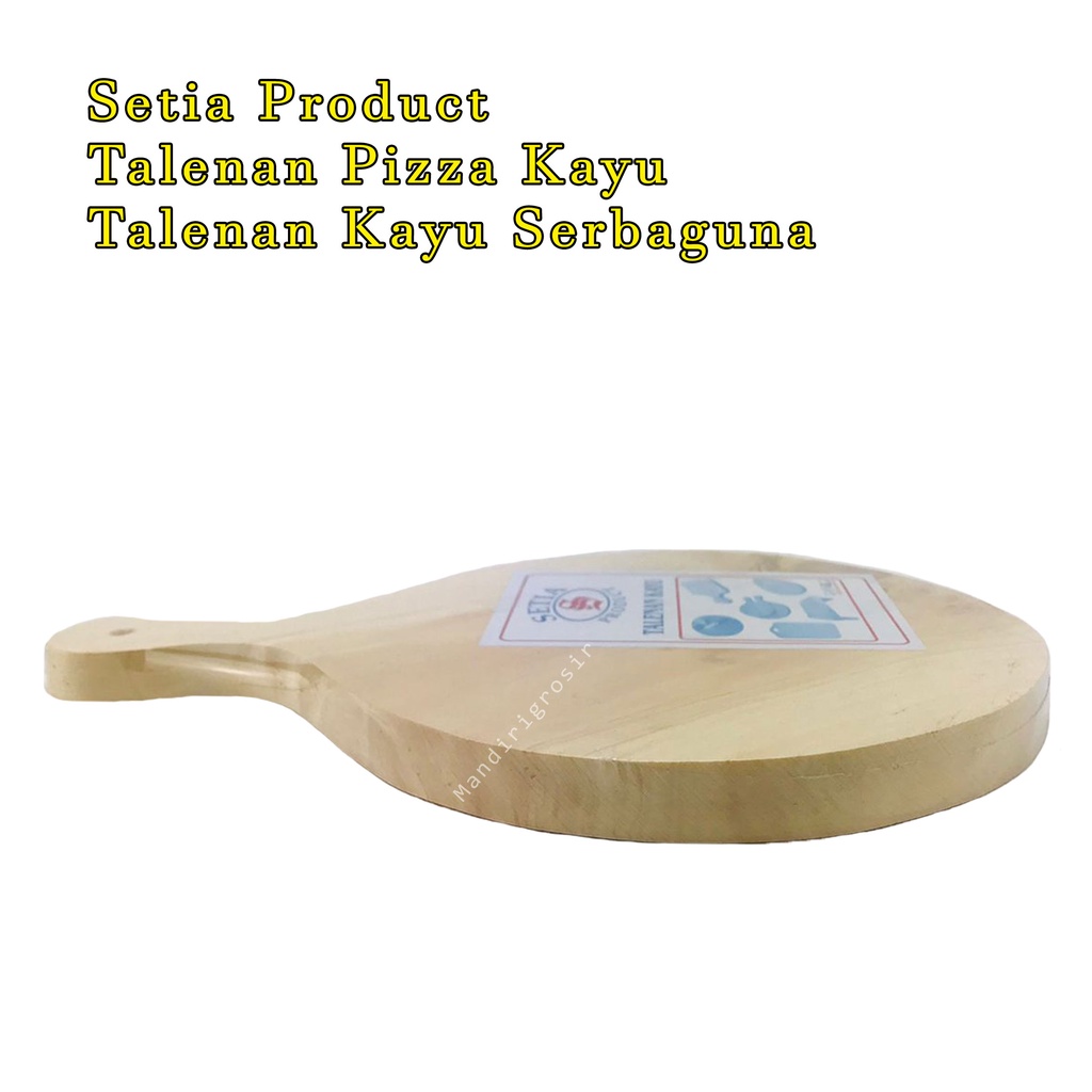 Setia Product * Talenan Pizza Kayu * Talenan kayu *  Talenan Kayu Serbaguna