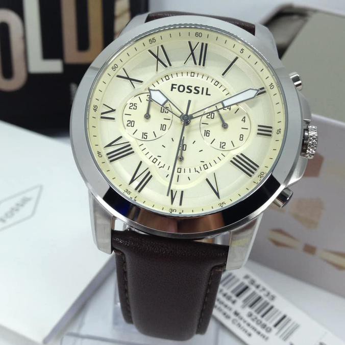 Fossil Fs4735 Silver Original I6042