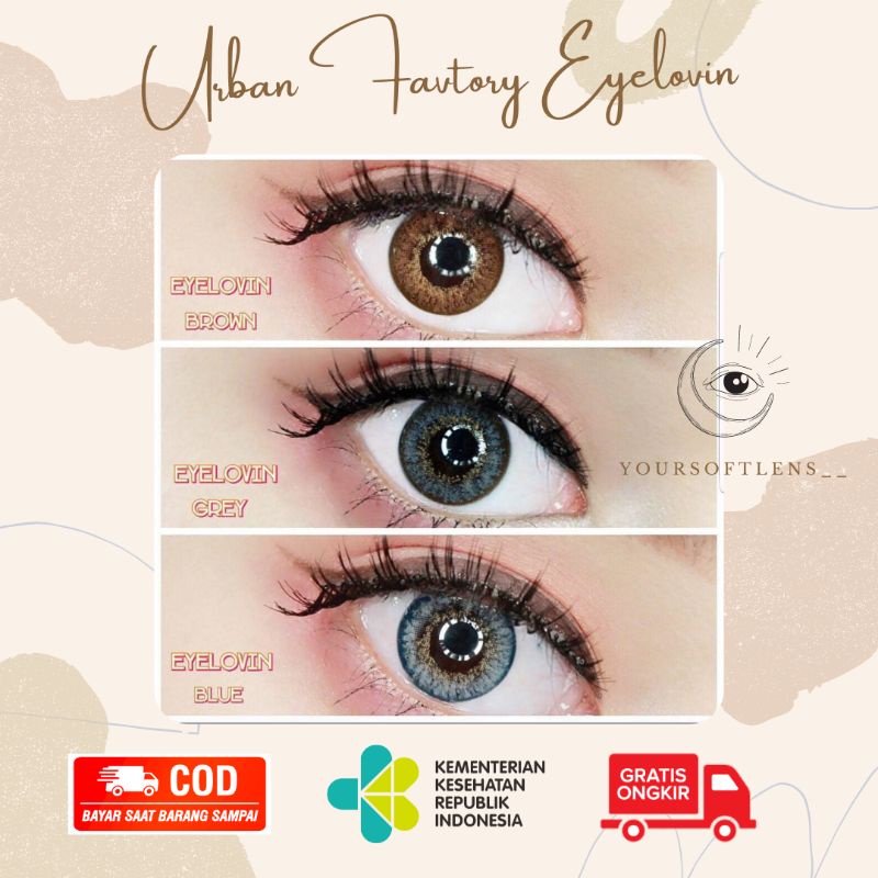 SOFTLENS URBAN FACTORY EYELOVIN - BY YOURSOFTLENS