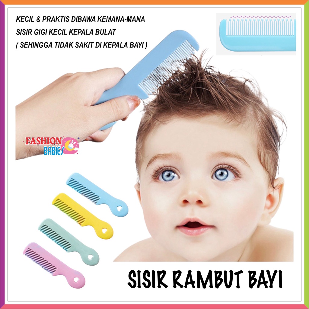 ❤ Fashionbabies ❤ SISIR BAYI / SISIR RAMBUT ANAK / HAIR COMB BPA FREE