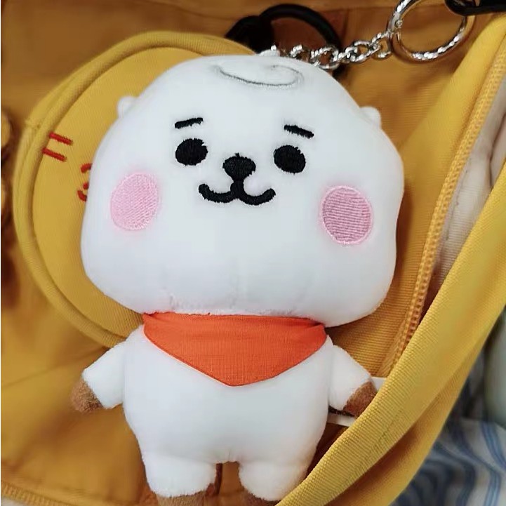 [Bayar Di Tempat] 20 Baby Charm（Body） 11cm BT21 OFFICIAL Keychain Pendant-8