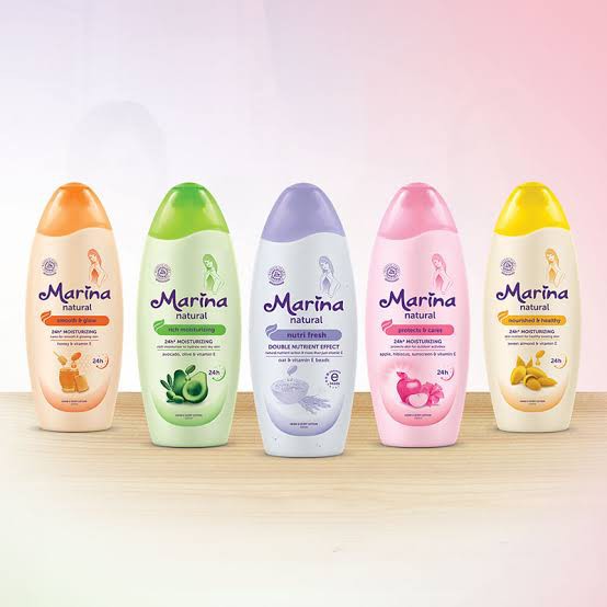 Jual Marina Hand Body Lotion Natural 200ml Shopee Indonesia