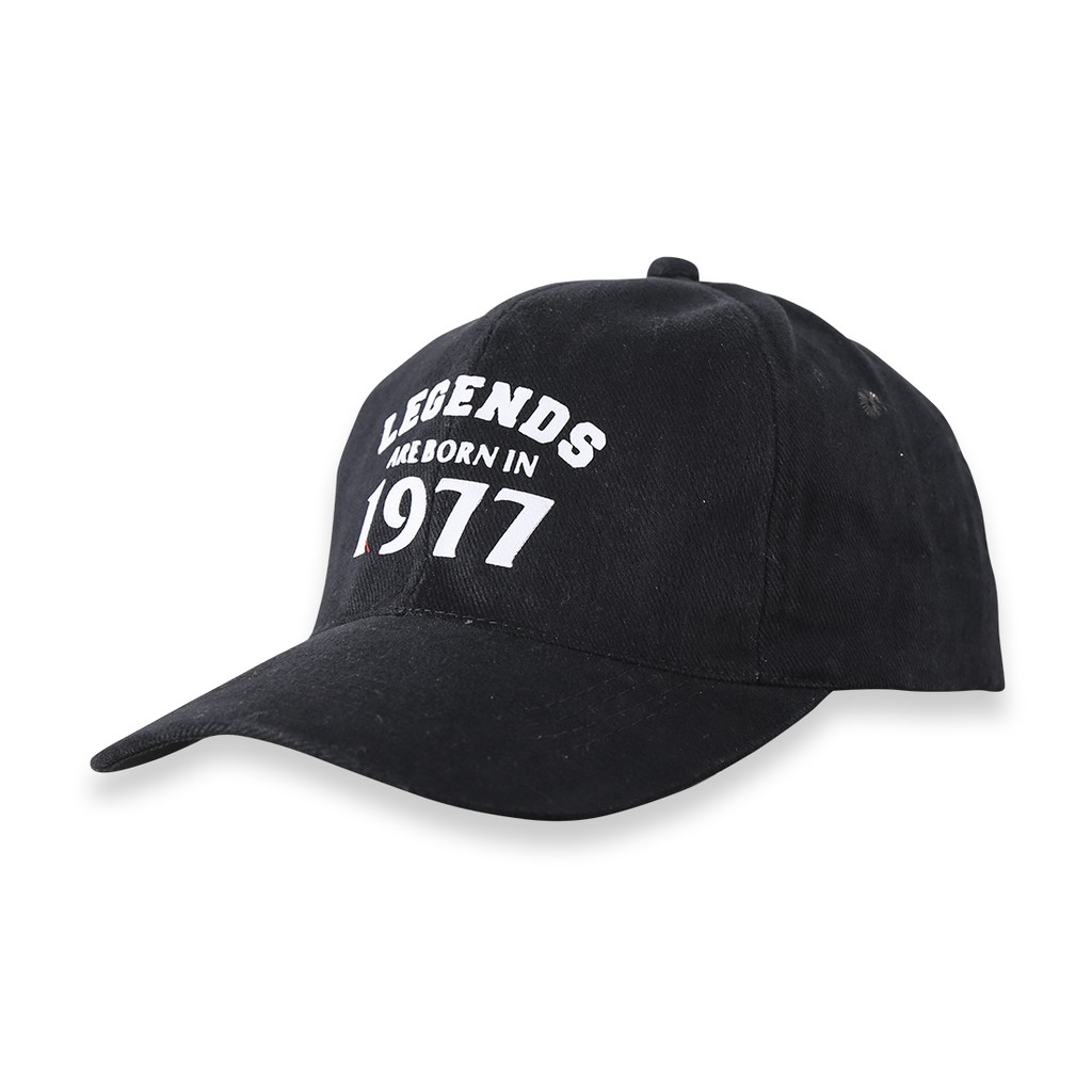 Topi Baseballcap Hitam 1977 Legends