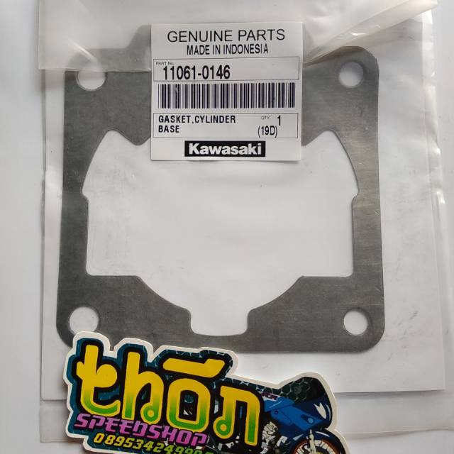 Packing gasket blok block silinder ninja r ss rr original
