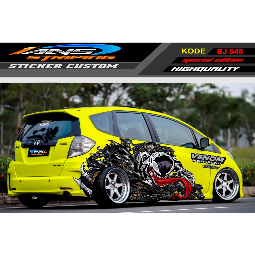 VARIASI DECAL STICKER MOBIL JESS BRIO AGYA AVANZA SIGRA YARIS / STIKER MOBIL / STIKER SAMPING MOBIL