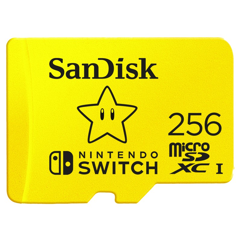 Micro SD SanDisk MicroSDXC U3 4K Ultra HD Licensed Memory Cards For Nintendo Switch 256GB Original