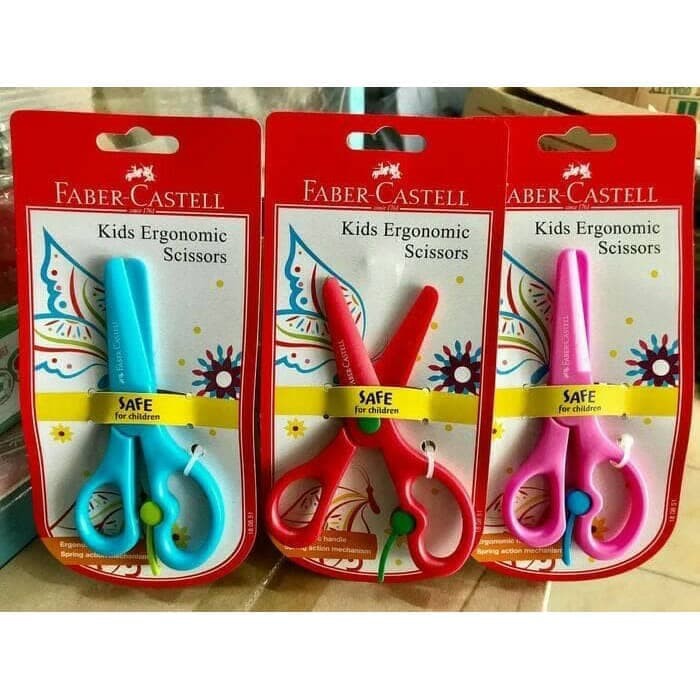 

Gunting Anak Ergonomic Faber Castell
