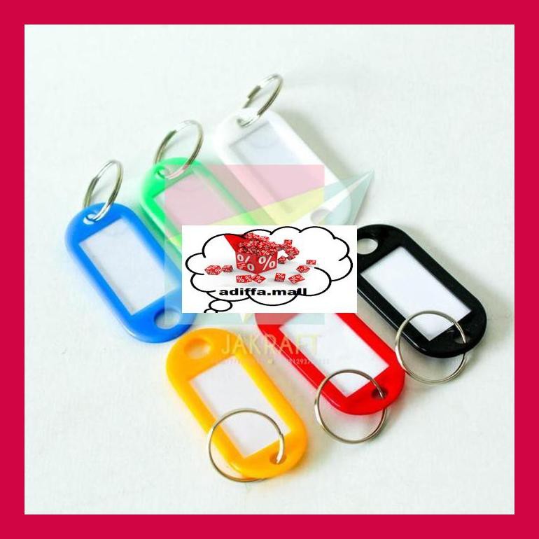 

474S0T5D Gantungan Bandol Kunci Label Serba Guna Joyko Key Ring Warna Kr-9 Mytpjd80E