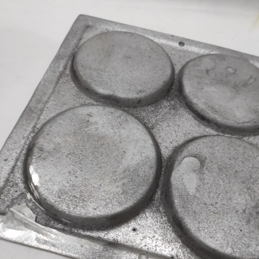 loyang wajan cetakan kue martabak manis mini telur telor 4 lubang