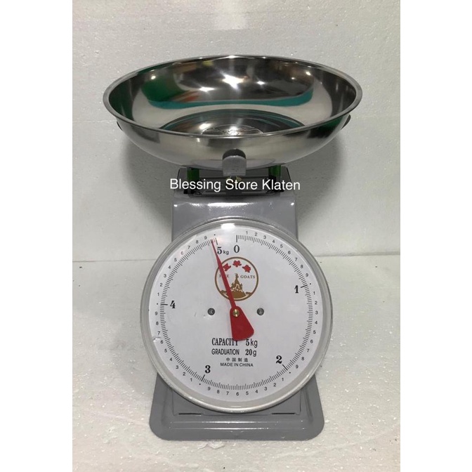 ------] TIMBANGAN KAMBING / TIMBANGAN JARUM / TIMBANGAN BUAH DUDUK 5 KG