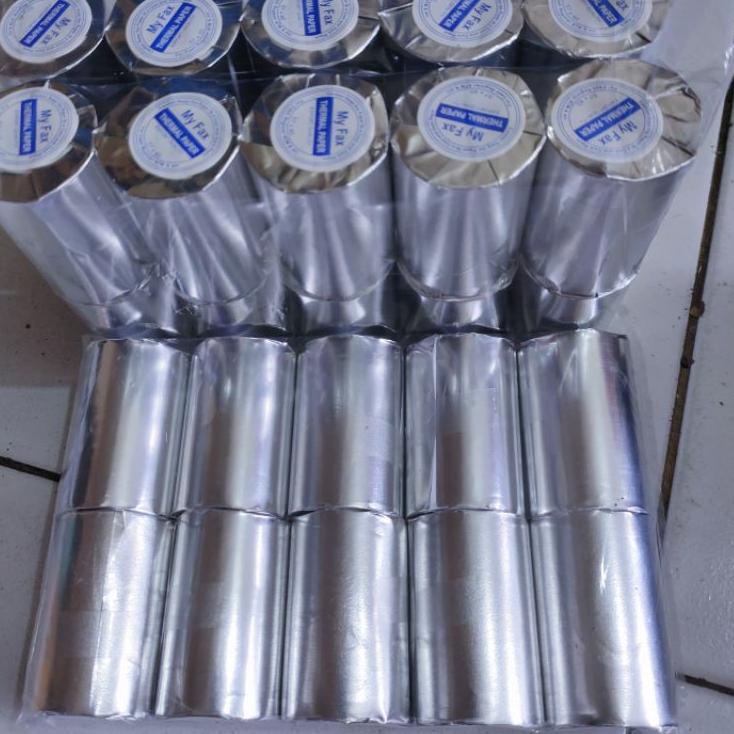

Kejutan Meriah Kertas kasir thermal ukuran 58x40 stuk edc atau bluetooth