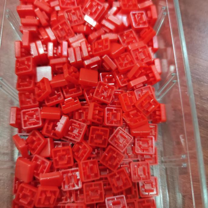 Jual Square Push Button Cap For B3F 4055 Omron 12X12X7.3Mm Knop Kotak