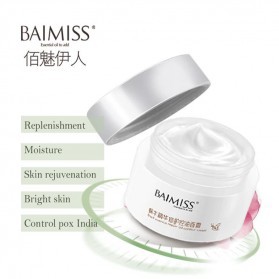 BAIMISS Krim Wajah Snail Oil Control Anti Aging 50g