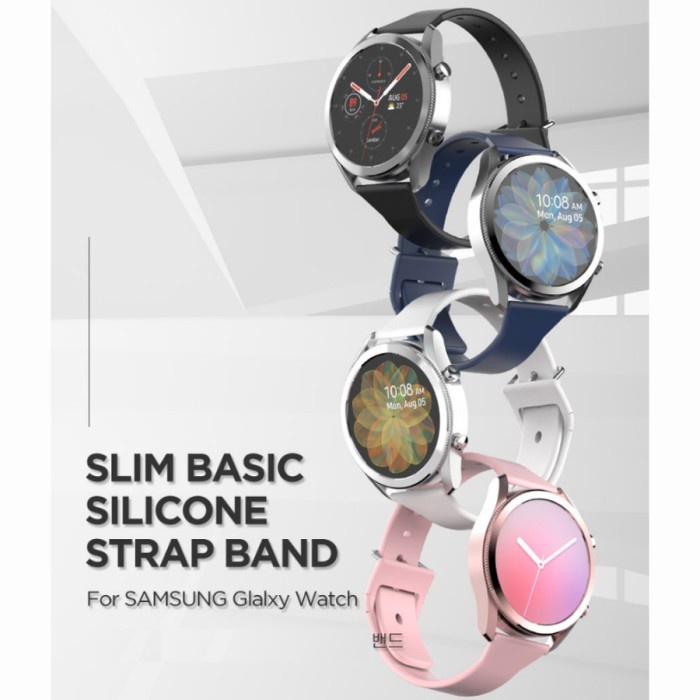 Strap Samsung Galaxy Watch 1 2 3 4 Slim Silicone TALI Jam GOOSPERY Original