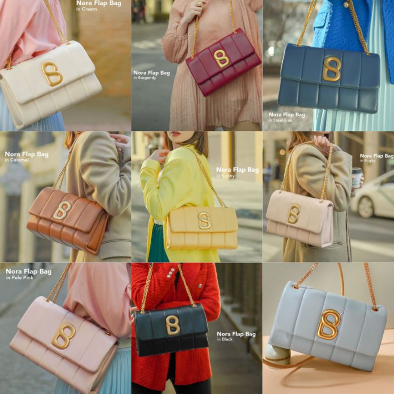 Alma bag Buttonscarves medium, Fesyen Wanita, Tas & Dompet di Carousell