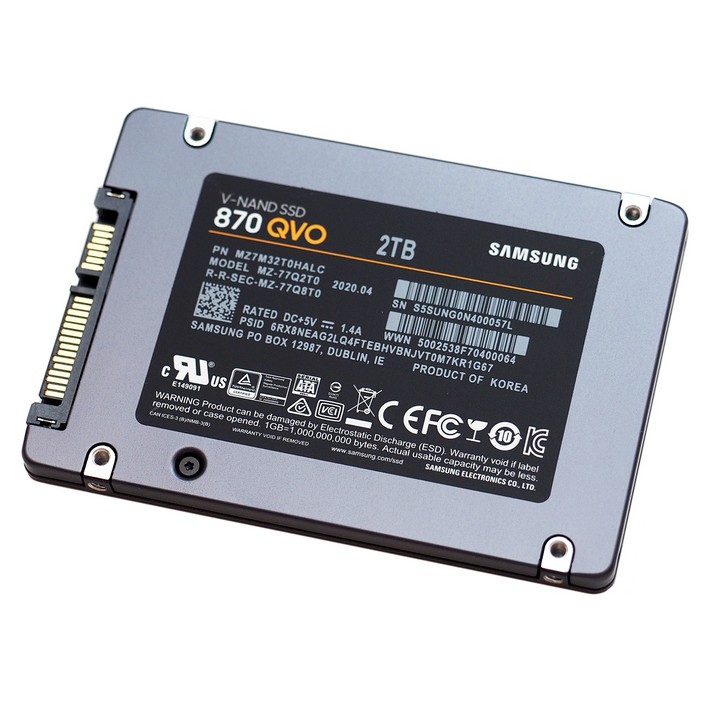 SSD SAMSUNG 870 QVO 2TB 2.5 Inch SAMSUNG SSD 870 QVO 2TB Resmi